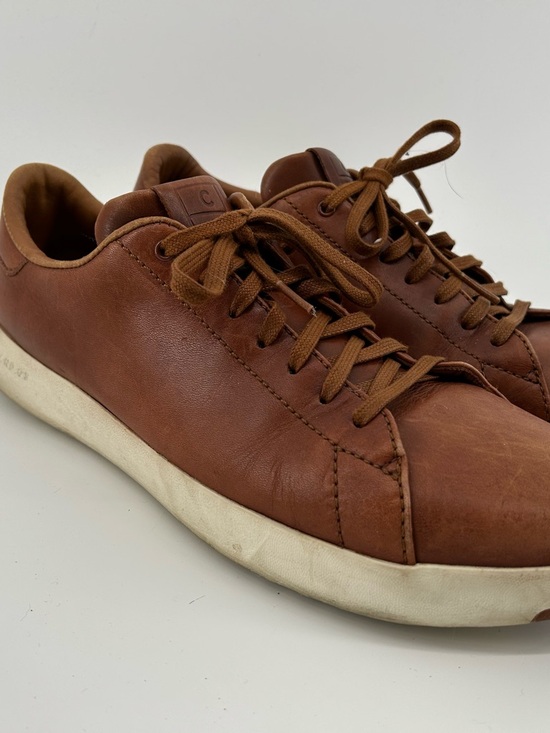 Cole Haan Other - Cole Haan Brown Leather Low-Top Sneakers